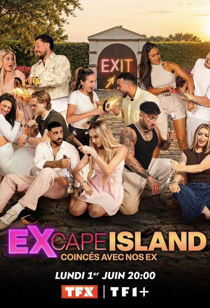 Affiche de la série Excape Island : coincés avec nos ex